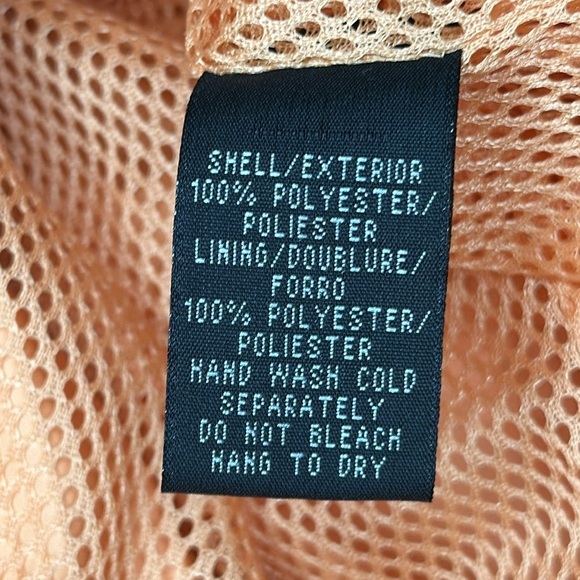 Kenneth Cole Women’s Spring Trench Coat Lightweight Pastel Orange Sherbet XS - Picture 10 of 12